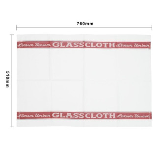 Vogue glasdoek rood