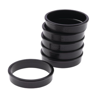 Matfer Bourgeat Exoglass taartringen 80(&Oslash;)mm (6 stuks)