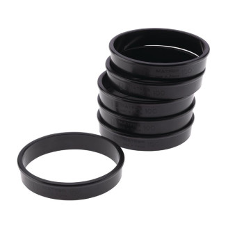 Matfer Bourgeat Exoglass taartringen 10(&Oslash;)cm (6 stuks)