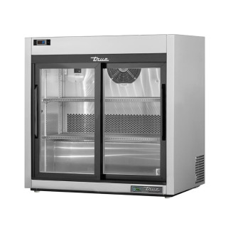 True display koelkast met schuifdeuren - 140L
