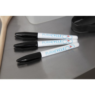 Puracycle gifvrije permanentmarkers zwart