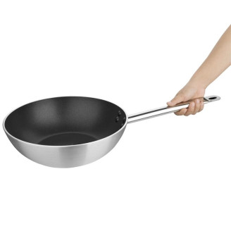 Vogue Platinum plus anti-aanbak wokpan 30cm