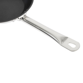 Vogue Platinum Plus anti-aanbak RVS koekenpan 20cm