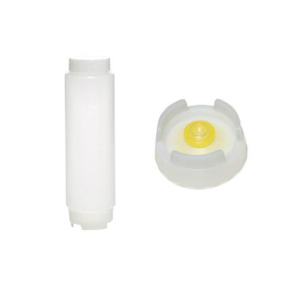 FIFO Bottle Knijpfles - met wit schroefdeksel - 473ml - 12 Stuks
