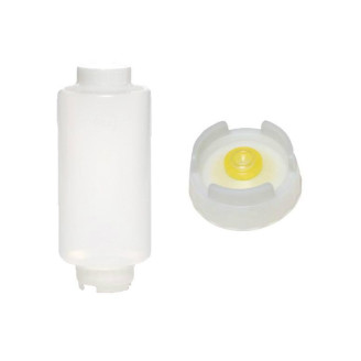 FIFO Bottle Knijpfles - met wit schroefdeksel - 946ml - 6 Stuks