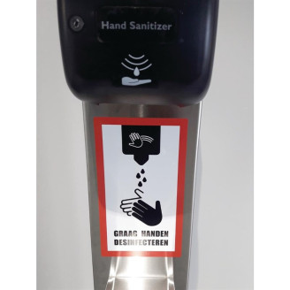 Attends Handdesinfectiezuil met sensor
