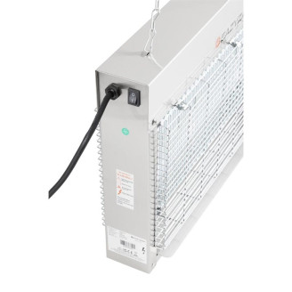 Eazyzap LED insectenverdelger 14W geborsteld RVS