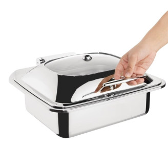 Olympia inductie chafing dish set GN 1/2