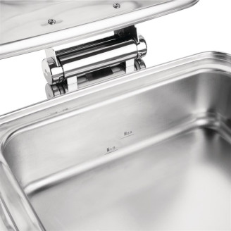 Olympia inductie chafing dish set GN 1/2