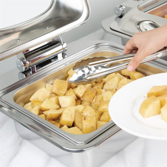 Olympia inductie chafing dish set GN 1/2