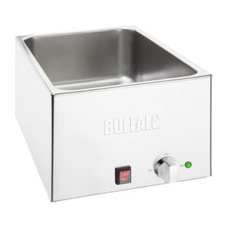 Buffalo Bain Marie 1200W | Wet Heat | GN 1/1