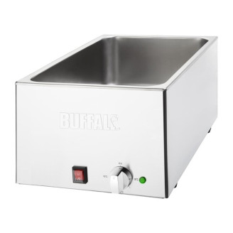 Buffalo Bain Marie 1200W | Wet Heat | GN 1/1