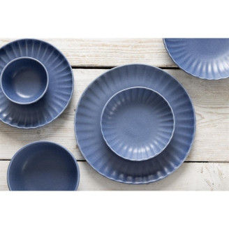 Olympia Koralliet Borden Blauw - 205mm (6 stuks)