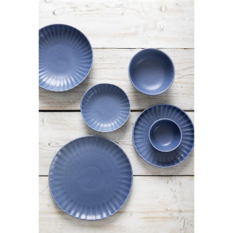 Olympia Koralliet Borden Blauw - 205mm (6 stuks)