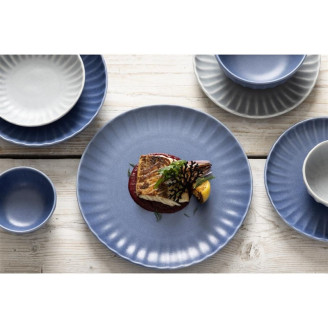 Olympia Koralliet Borden Blauw - 205mm (6 stuks)
