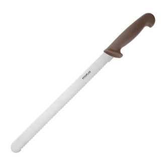 Hygiplas Gekarteld Mes Bruin - 30cm