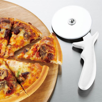 Hygiplas RVS Pizzames Wit 10cm