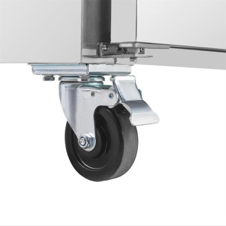 Polar RVS vrieswerkbank - G600 - 3 deuren