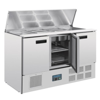 Polar roestvrijstalen saladette - G607 - 3 deuren