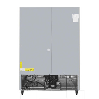 Polar G-serie Slimline koelkast met dubbele deur 960 liter
