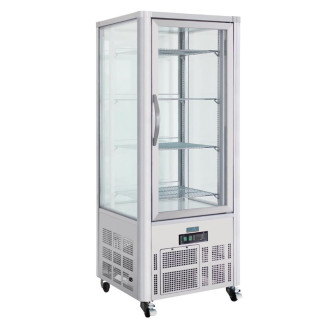Polar gebakvitrine - roestvrij staal - 400 liter