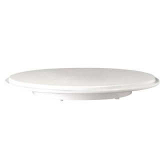 Pure melamine ronde schotel wit 310 mm