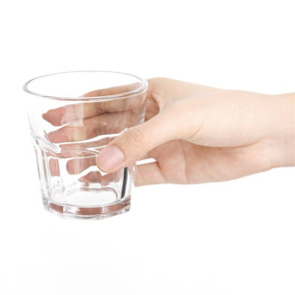 Olympia half paneel tumbler 24cl (Box 12)