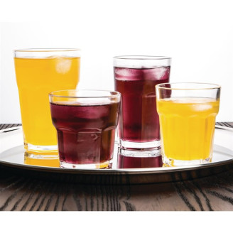 Olympia half paneel tumbler 24cl (Box 12)