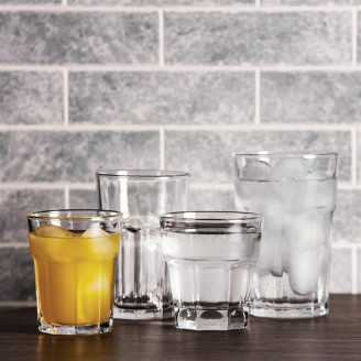 Olympia half paneel tumbler 24cl (Box 12)