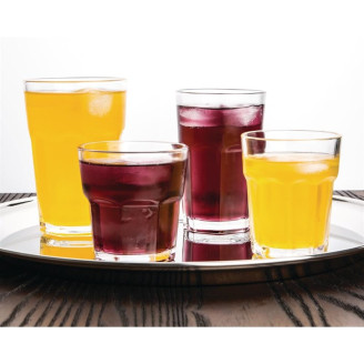 Olympia half paneel tumbler 28,5cl (Box 12)
