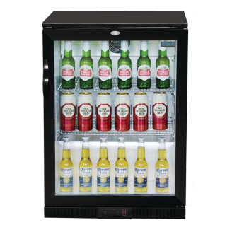 Polar G-serie barkoeling met klapdeur zwart 138L
