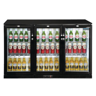 Polar G-serie laag model barkoeling drie klapdeuren 320L
