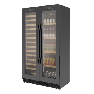 Polar G-Series wijn- en bierkoelkast 2-deurs - 2 zones