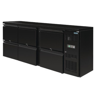 Polar bar koeling - 6 lades - 536 liter