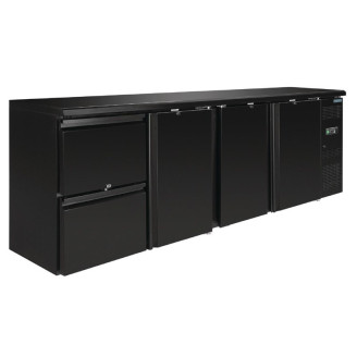 Polar bar koeling - 3 deuren, 2 lades - 698 liter