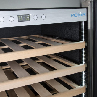 Polar G-Serie wijnkoelkast - 1 zone - 187 flessen