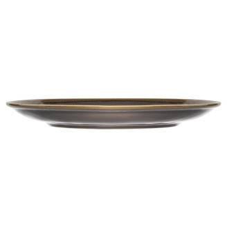 Olympia Kiln ronde coupeborden grijs 28cm