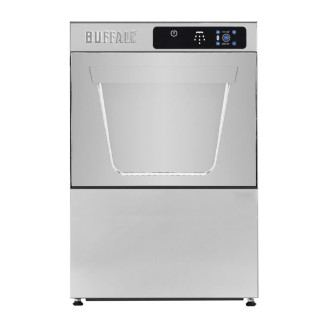 Buffalo Digitale Opzet Glazen Vaatwasser - 350mm Mand - 3.3Kw