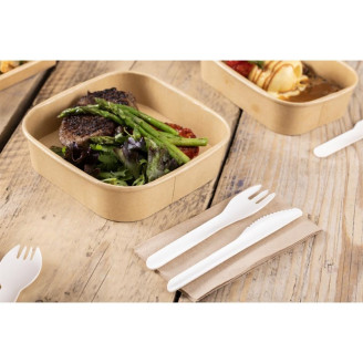 Fiesta Recyclable Papieren Vorken - 155mm (100 stuks)