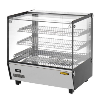 Buffalo Vierkante Aanrecht Geverwarmde Display Merchandiser 120Ltr