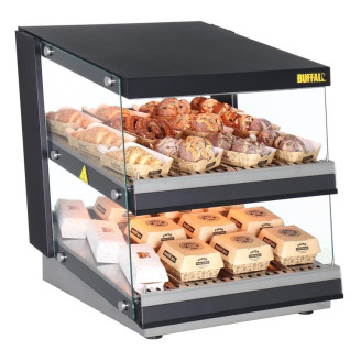 Buffalo Warmhoud vitrine 3 Planken