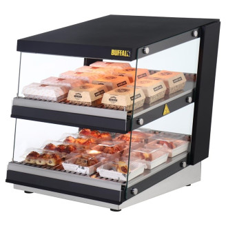 Buffalo Warmhoud vitrine 3 Planken
