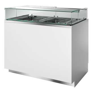 Isa consumptie-ijs vitrine DELTA NIEUW H117 Vrije IAT
