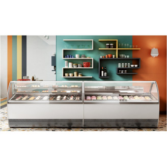 Isa consumptie-ijs vitrine MILLENNIUM 2.0 GR DT 190 H135