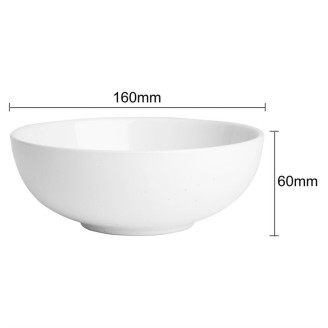 Olympia kommen - wit 160mm (4 stuks)