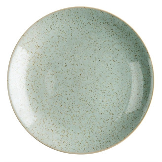 Olympia porselein coupeborden eendenei blauw - 200mm (4 stuks)