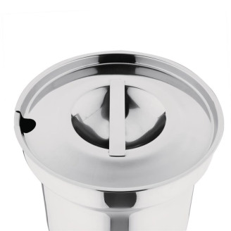 Vogue bain marie pot en deksel 4L