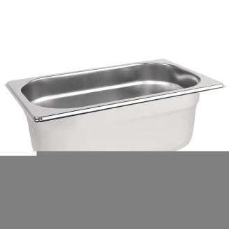 Vogue RVS gastronorm bak 1/4 GN - 100 mm