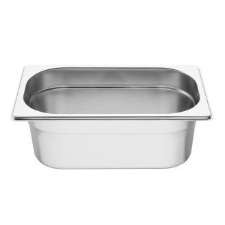 Vogue RVS gastronorm bak 1/4 GN - 100 mm
