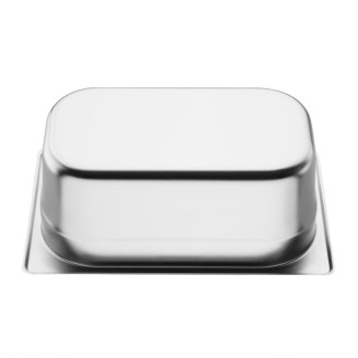 Vogue RVS gastronorm bak 1/4 GN - 100 mm